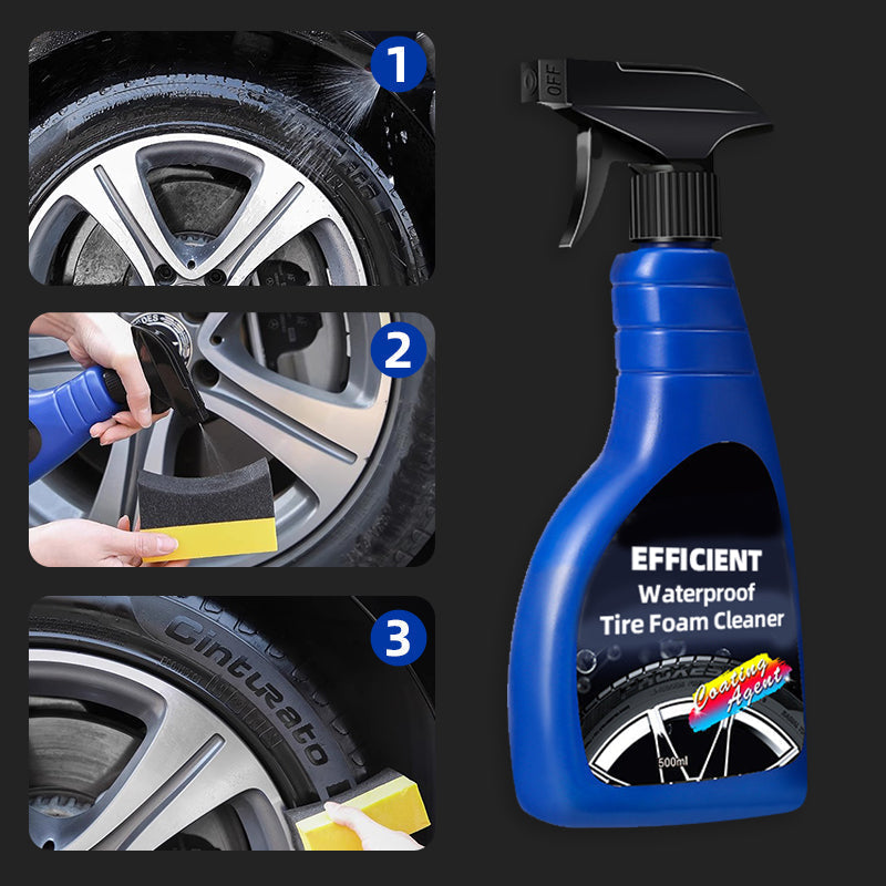 Efficient Waterproof Tire Foam Cleaner