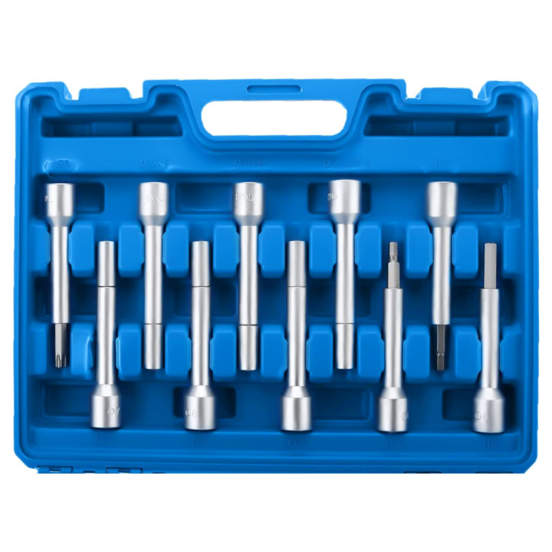 Suspension Shock Absorber Strut Nut Removal Tool Socket 18 PCS Kit