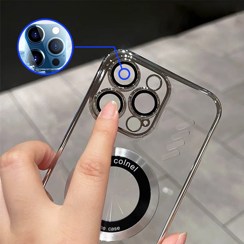 Magnetic Slim Lens Protective Phone Case