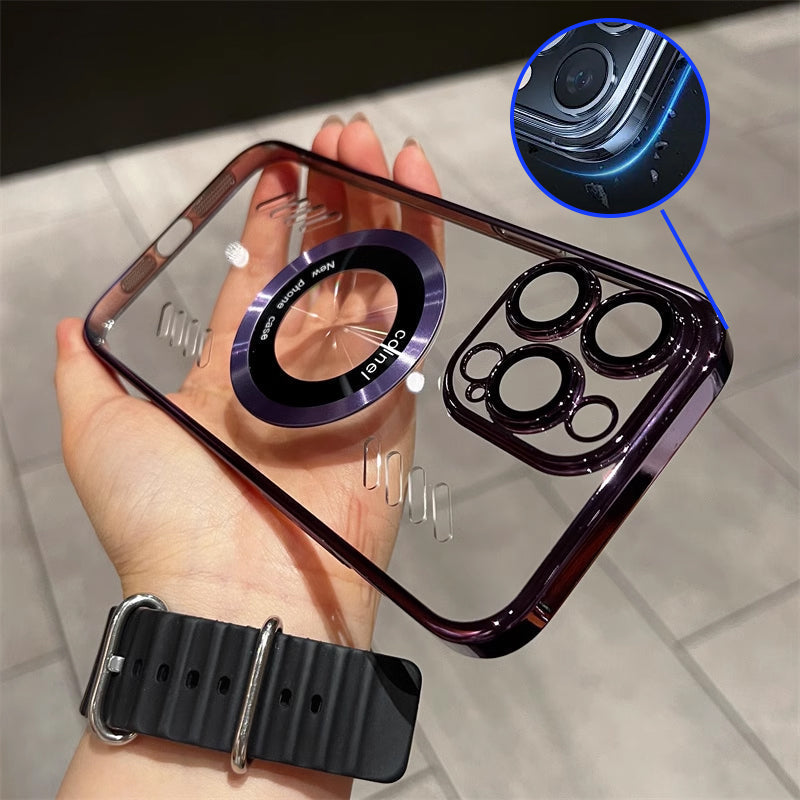 Magnetic Slim Lens Protective Phone Case