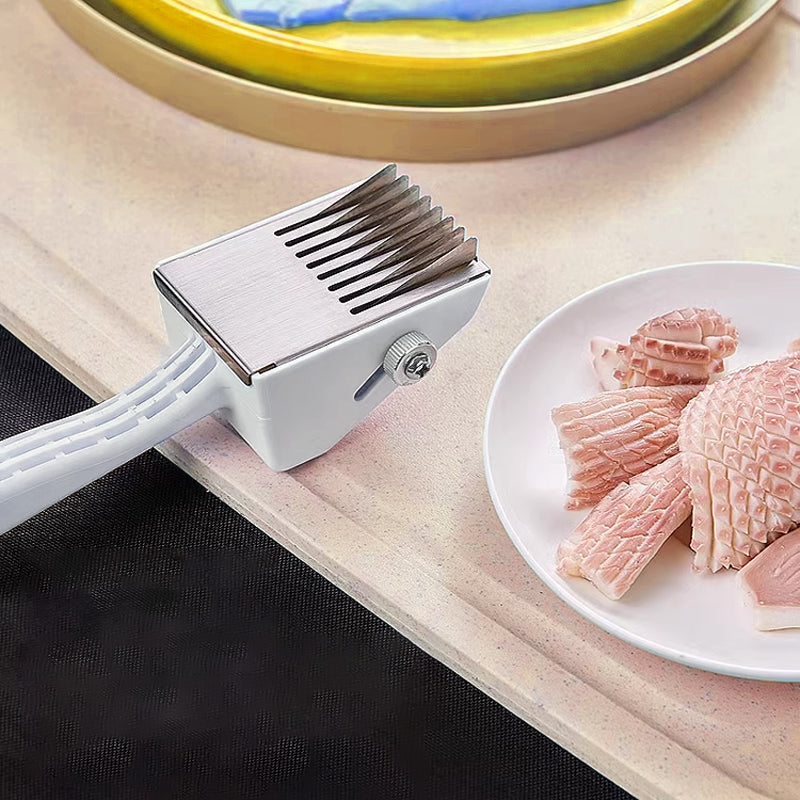 Labor-Saving Squid Knife Meat Tenderizer（Michelin Knife Flower）