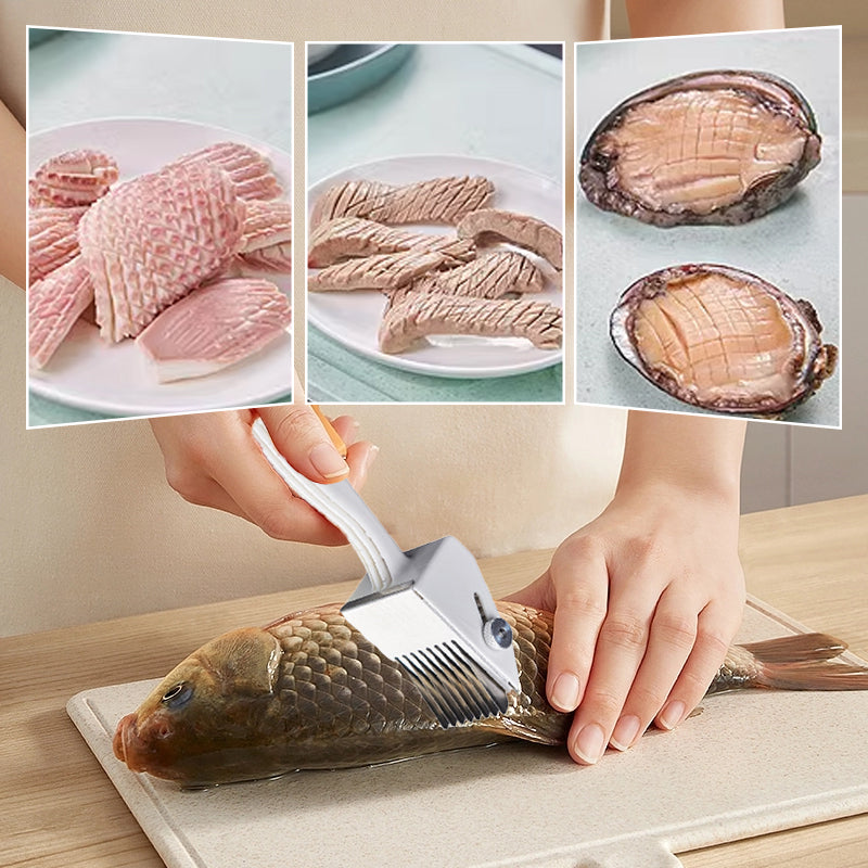 Labor-Saving Squid Knife Meat Tenderizer（Michelin Knife Flower）