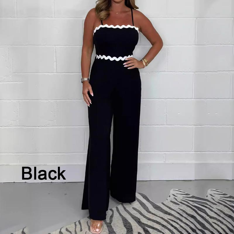 💥Limit Time 50% OFF💕Women’s Elegant Sling Jumpsuit with Built-in Bra