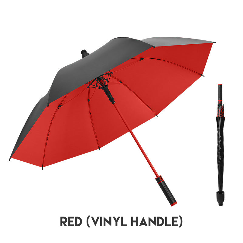 Double Golf Umbrella With Full Fiber Long Handle