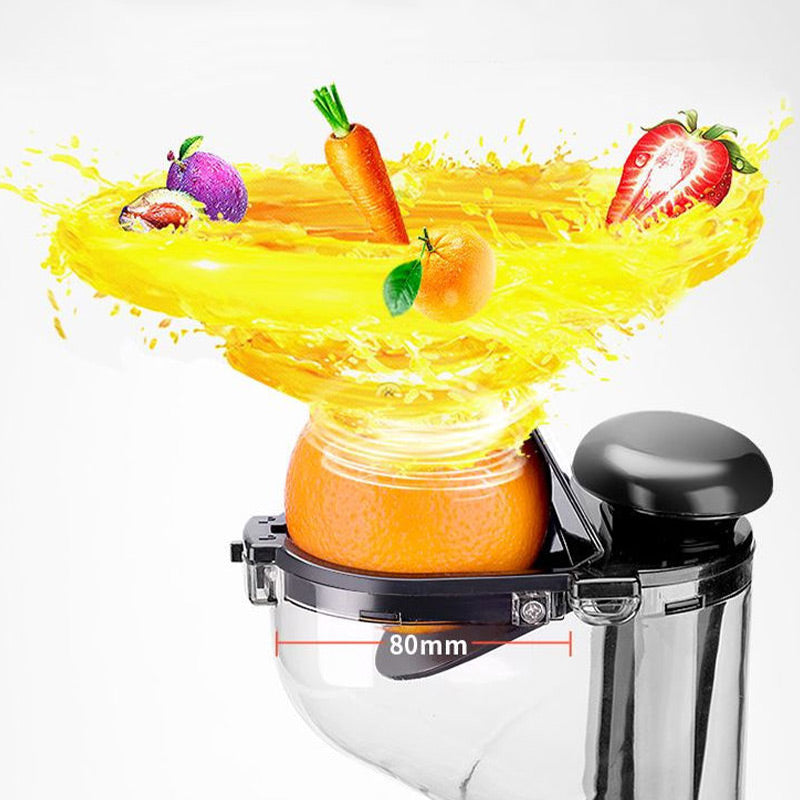 Large Diameter Electric Juicer for Home Use