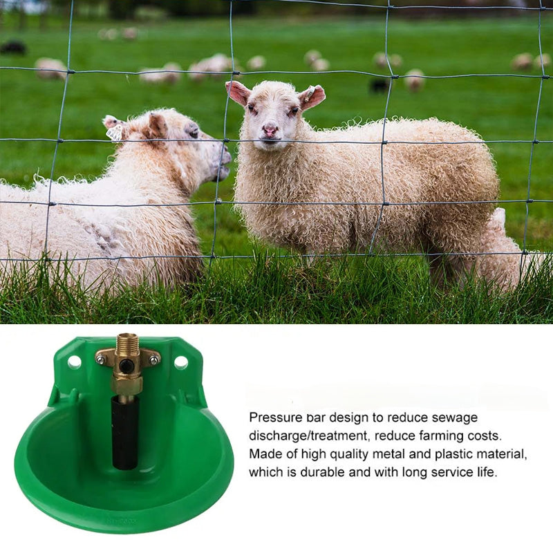 Automatic Sheep Water Bowl with Copper Valve