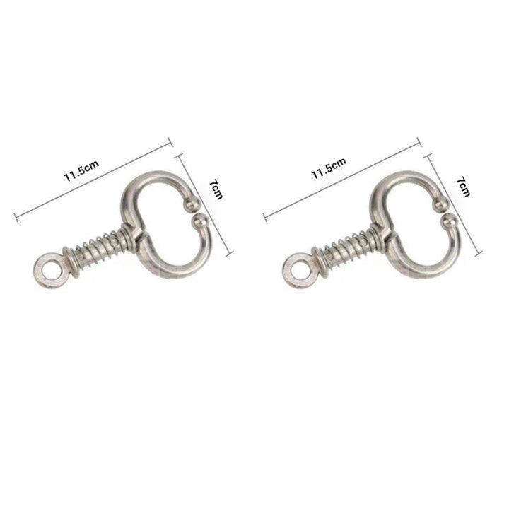 No Piercing Stainless Steel Cattle Nose Ring