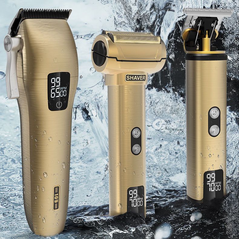 Professional Washable Electric Hair Clippers and Shaver Set