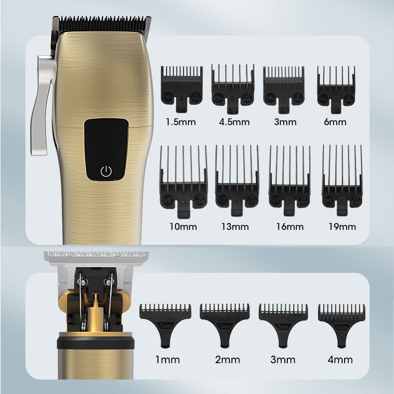 Professional Washable Electric Hair Clippers and Shaver Set