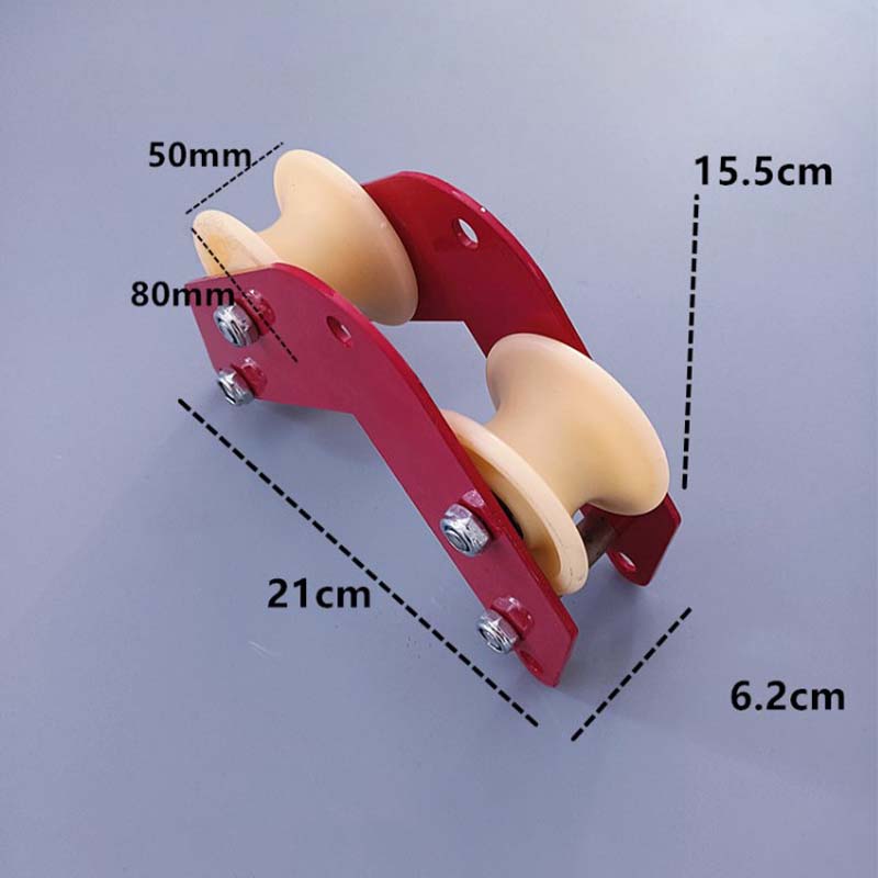 Foldable Wall Corner Rope Retract Pulley