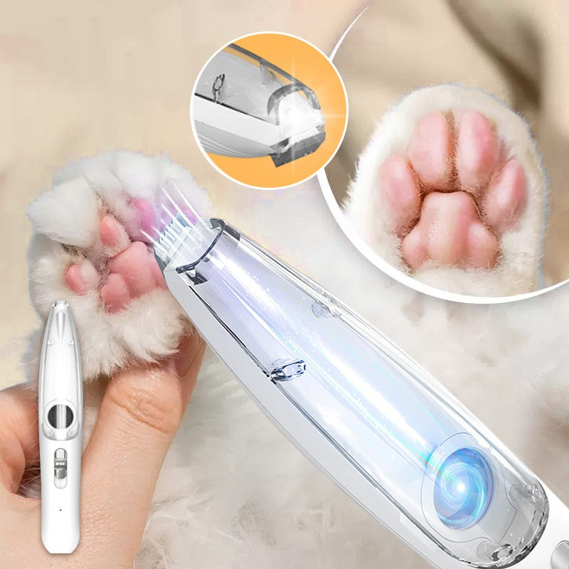 Cordless Pet Shaver Clippers with LED Light