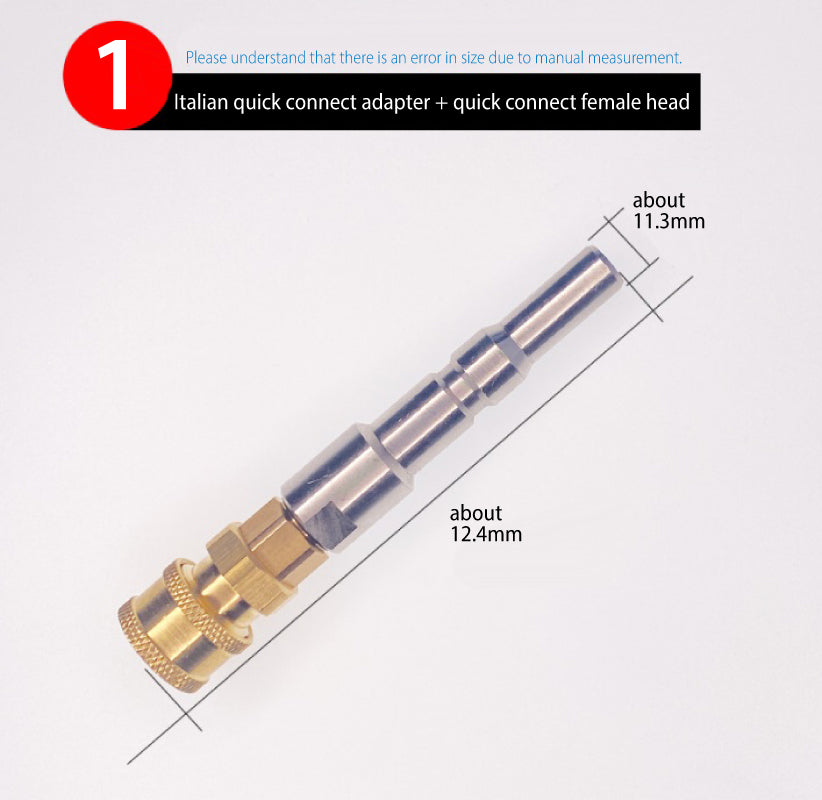 Nilfisk/ Karcher/ YILI quick connection adapter