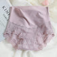 Women's Ice silk high waist lace panties