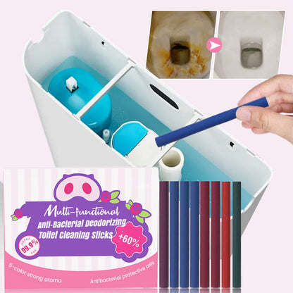 Buy 2 Get 1 free✨Multi-functional Anti-Bacterial Deodorizing Toilet Cleaning Sticks🌈