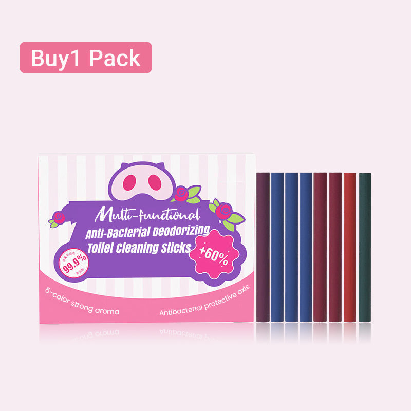 Buy 2 Get 1 free✨Multi-functional Anti-Bacterial Deodorizing Toilet Cleaning Sticks🌈
