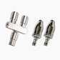 Quick Connect Double Spray Fitting & Rotating Nozzles For High Pressure Washer Gun