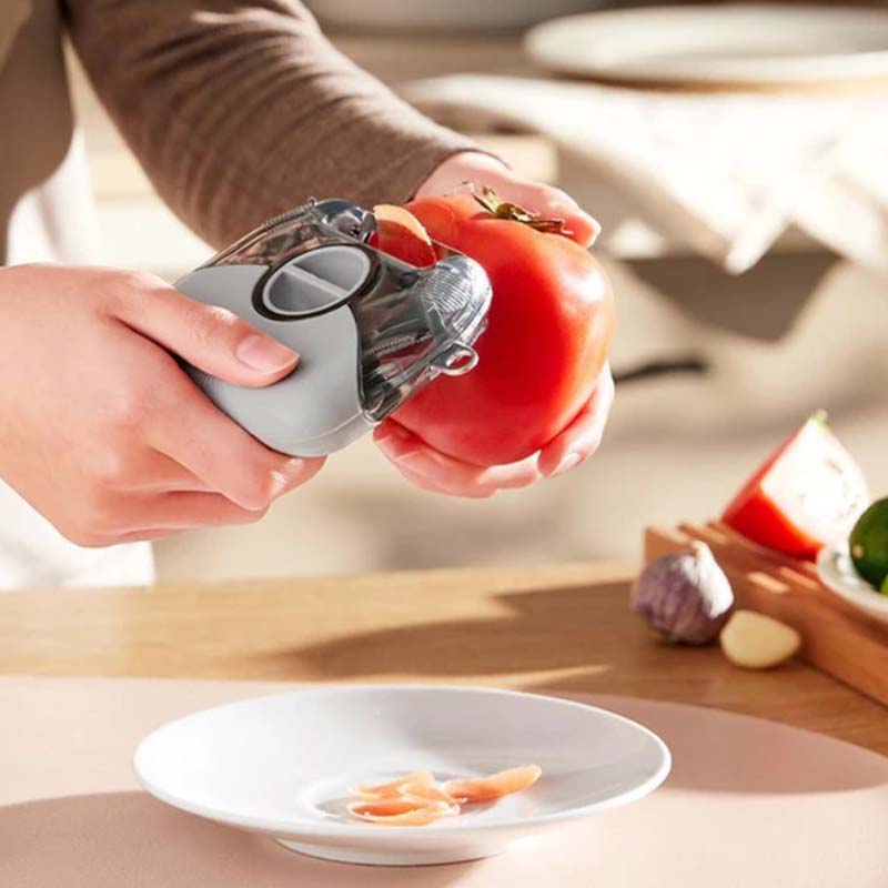 3-in-1 Mini Stainless Steel Vegetable and Fruit Peeler