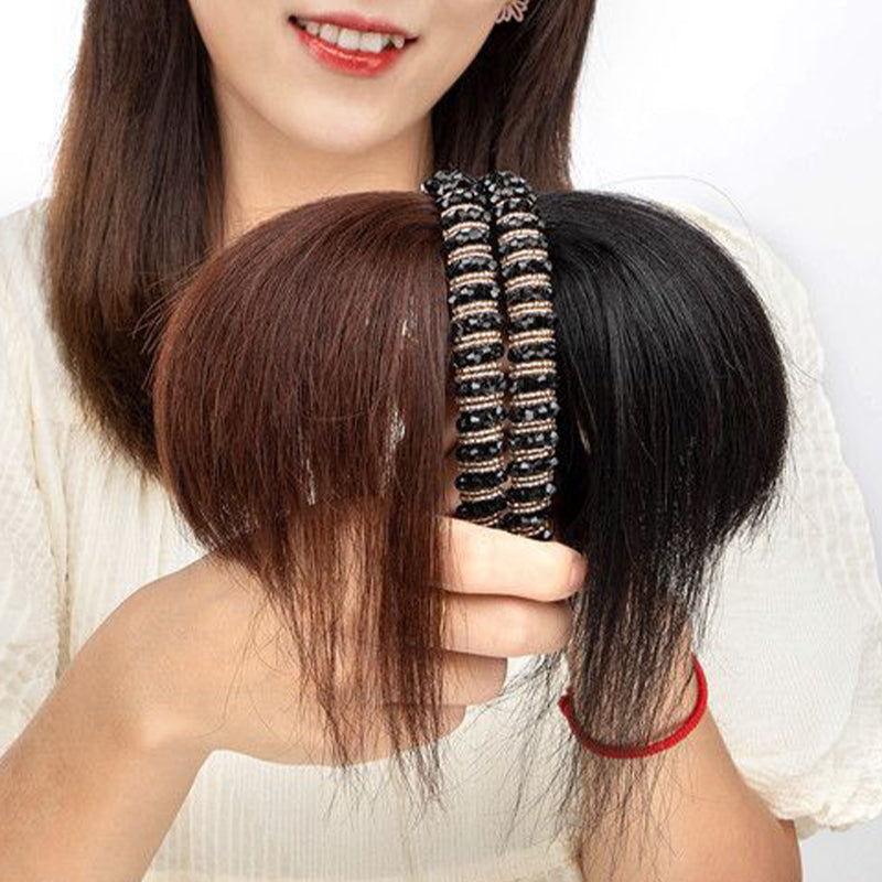 Clip-In Bangs with Headband