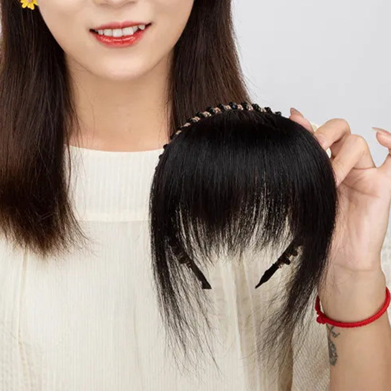 Clip-In Bangs with Headband