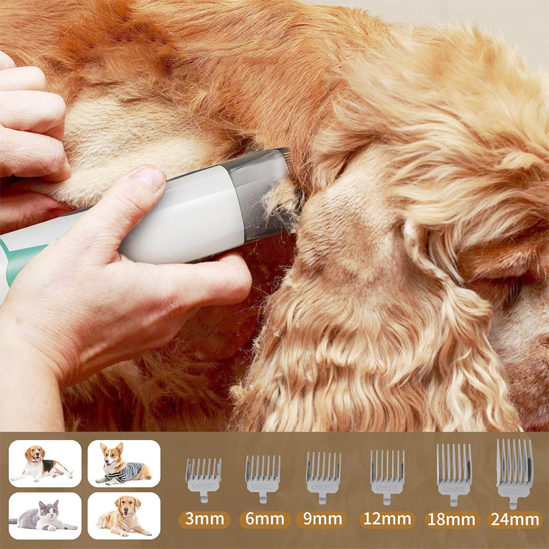 Multi-Functional Pet Grooming & Hair Vacuum Kit