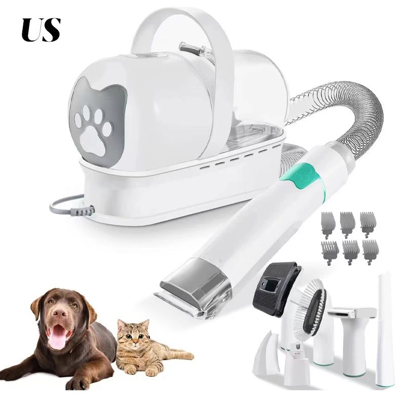 Multi-Functional Pet Grooming & Hair Vacuum Kit