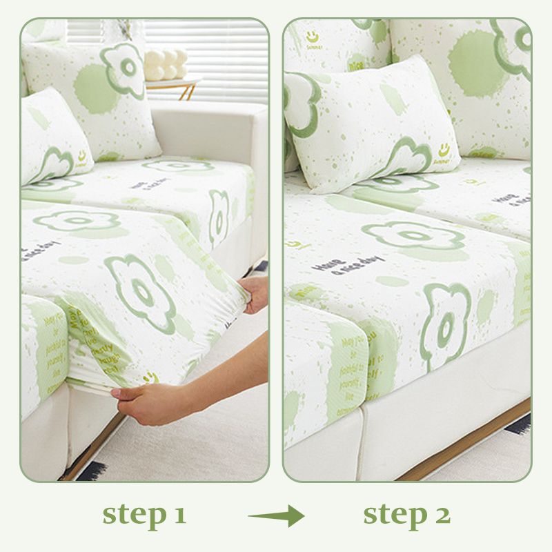 Summer Cooling Ice Silk Sofa Cover