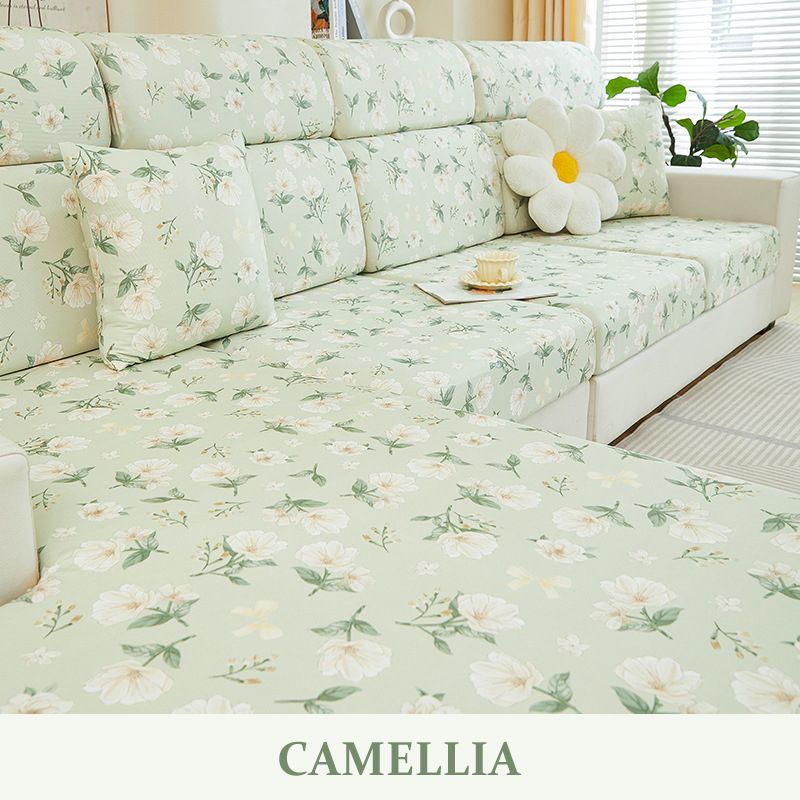 Summer Cooling Ice Silk Sofa Cover