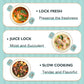 Multifunctional Enamel Vacuum Non-stick Stewing Micro Pressure Cooker