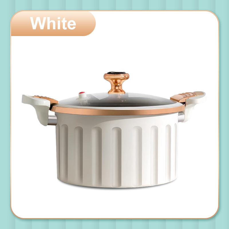 Multifunctional Enamel Vacuum Non-stick Stewing Micro Pressure Cooker