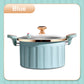 Multifunctional Enamel Vacuum Non-stick Stewing Micro Pressure Cooker