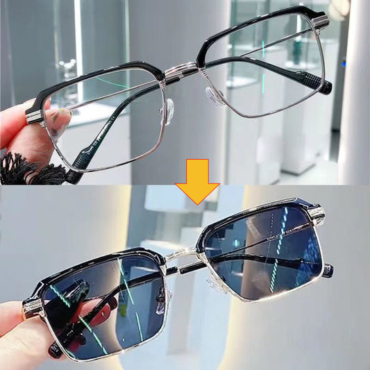 50% OFF🔥Fashionable Anti-blue Light Square Myopic Glasses