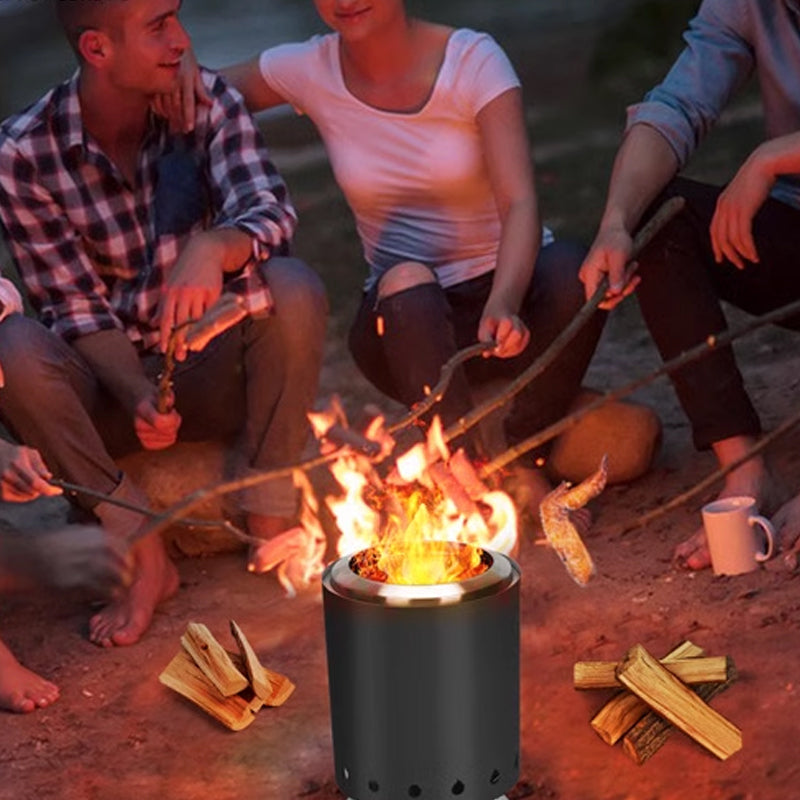 BiggerFire-Outdoor Wood Burning Portable Fire Pit