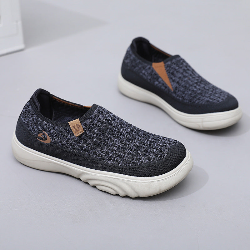 🎁Women's Slip-On Knit Walking Shoes