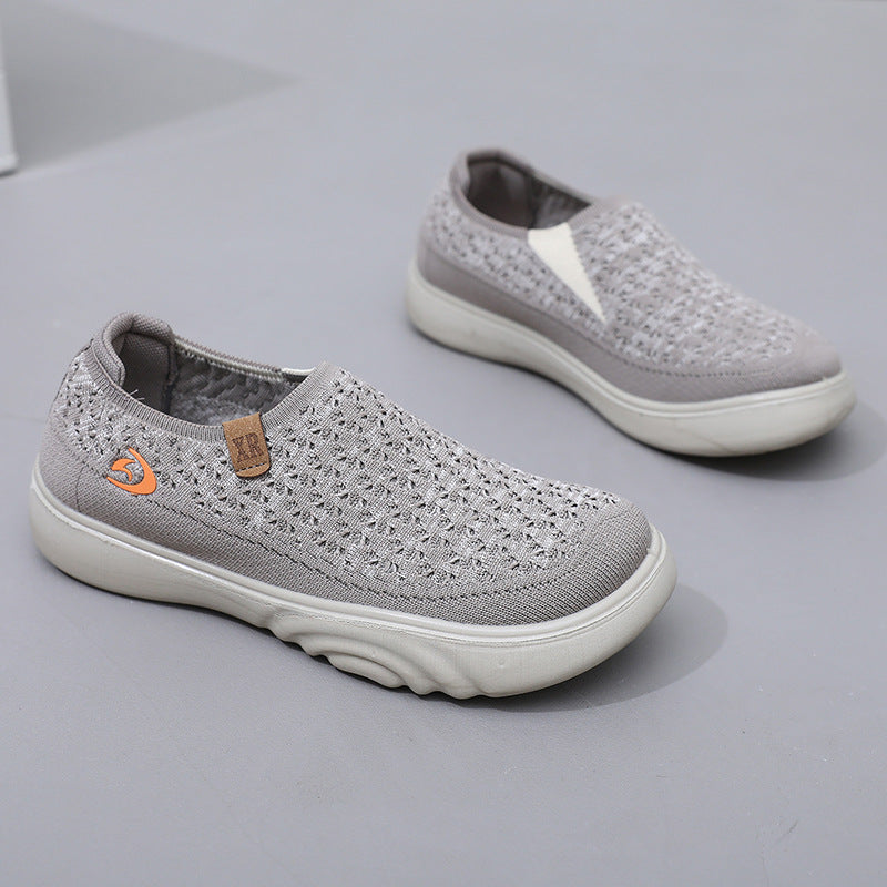 🎁Women's Slip-On Knit Walking Shoes