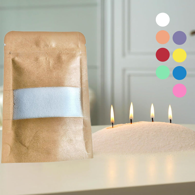 😈Halloween Special Multi-Color DIY Granulated Candle with 10PCS Wicks