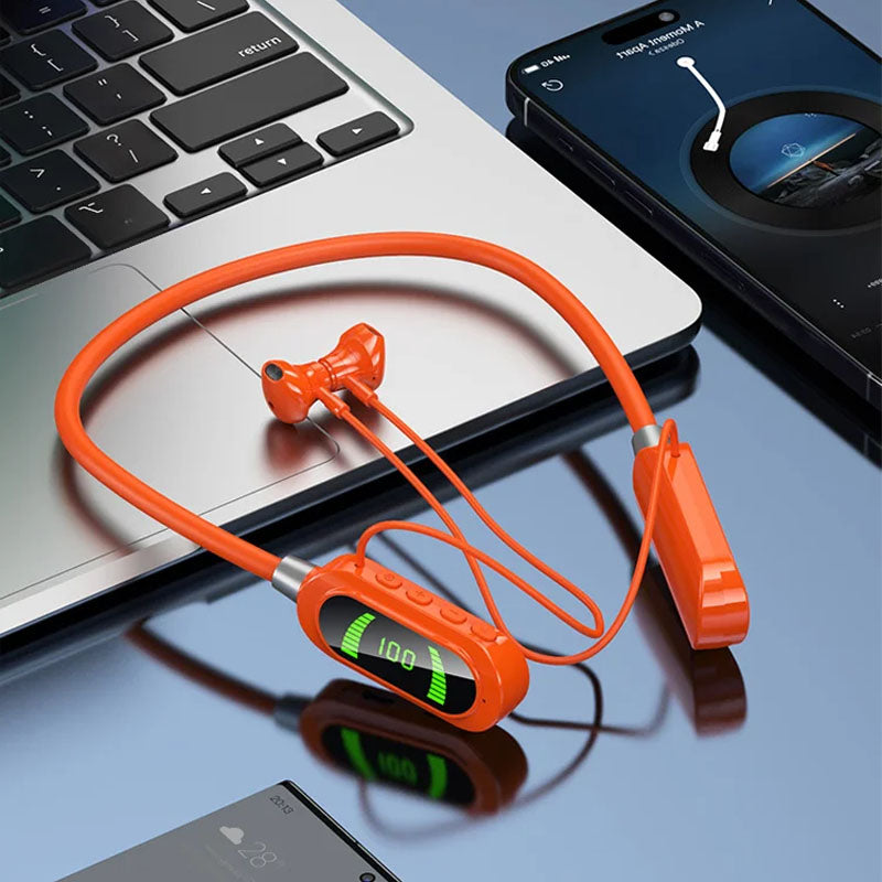 Neck Hanging Wireless Bluetooth Headset