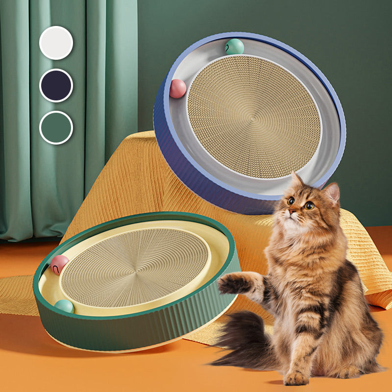 🔥Free shipping🔥Funny Round Cat Scratching Board