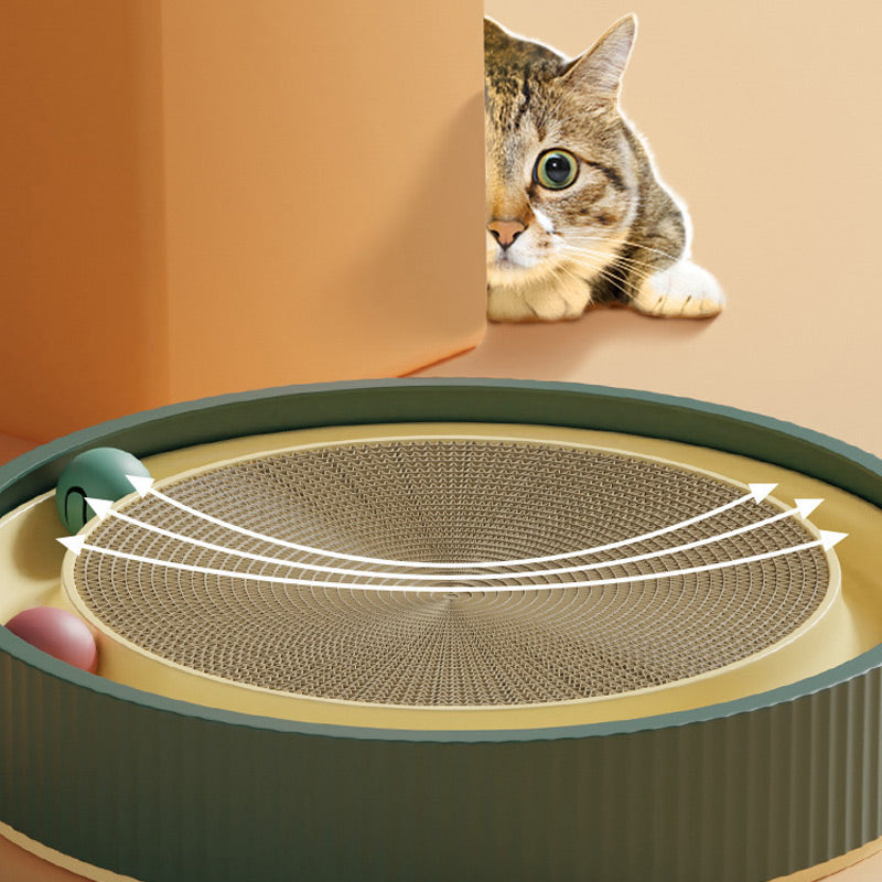 🔥Free shipping🔥Funny Round Cat Scratching Board