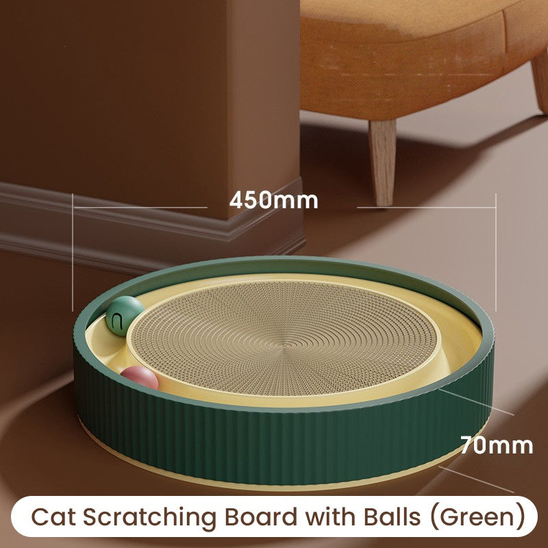 🔥Free shipping🔥Funny Round Cat Scratching Board