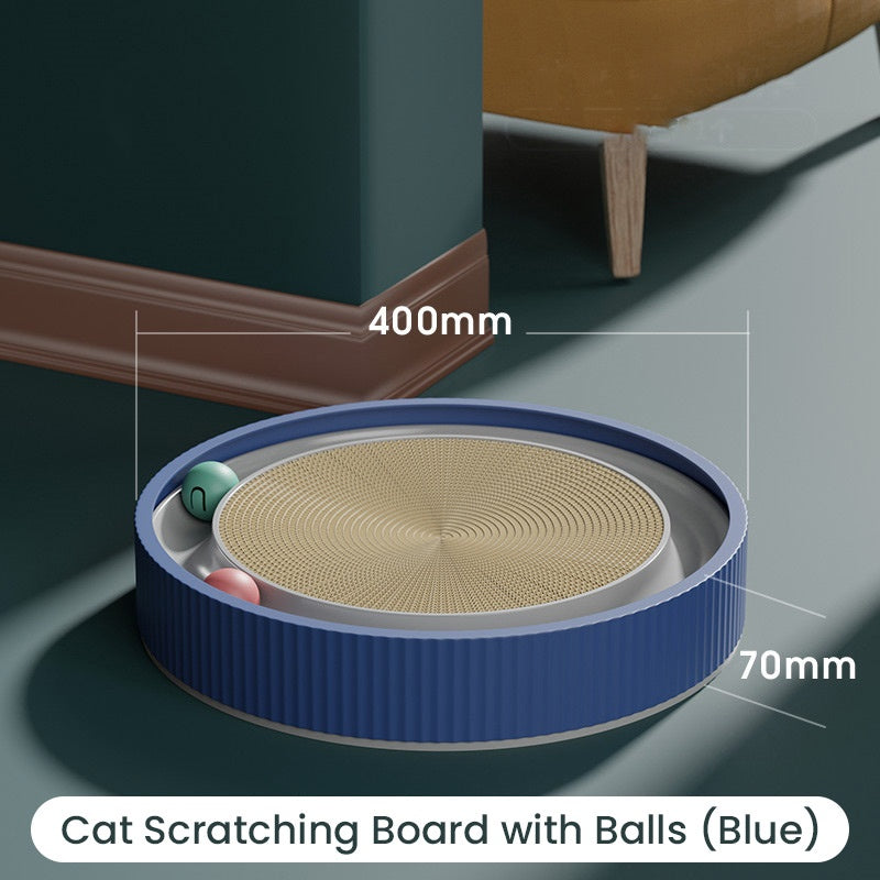 🔥Free shipping🔥Funny Round Cat Scratching Board