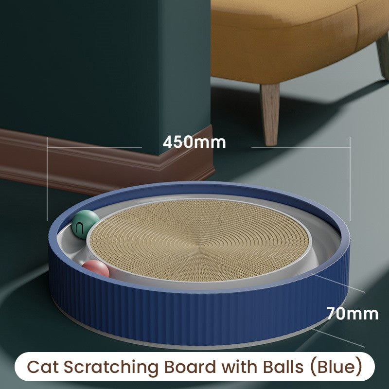 🔥Free shipping🔥Funny Round Cat Scratching Board