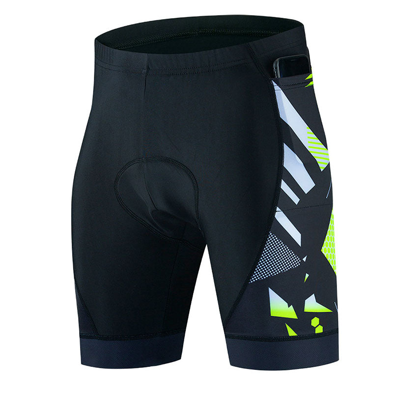 Men's 5D Gel Padded Cycling Shorts with 3 Pockets