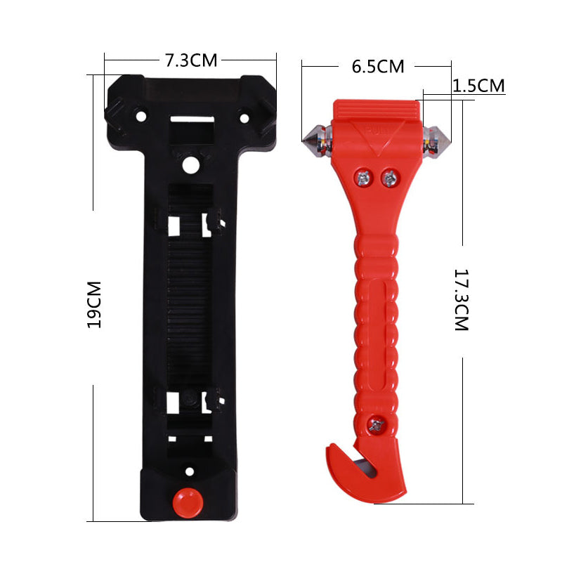 Car Window Breaker Hammer with Seatbelt Cutter