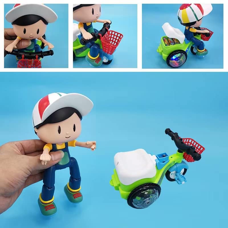 📢 LIMITED TIME 50% OFF & IN STOCK! ⏰ Stunt Tricycle for Kids – Music, Lights & 360° Rotation – Dynamic Fun for Ages 1-4 🎉