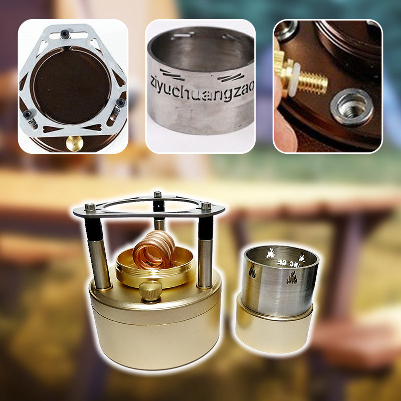 Portable Outdoor Alcohol Stove for Camping