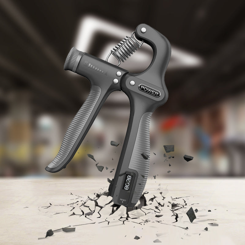 Adjustable Resistance Counting Hand Gripper Strength Trainer