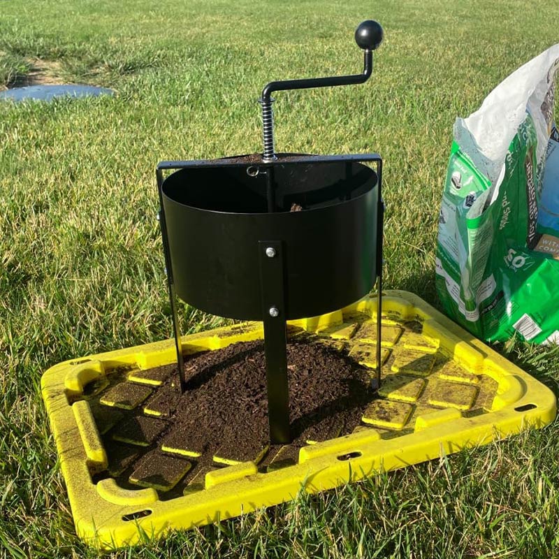 Rotary Soil Sieve-Creating a better garden（Free Shipping）