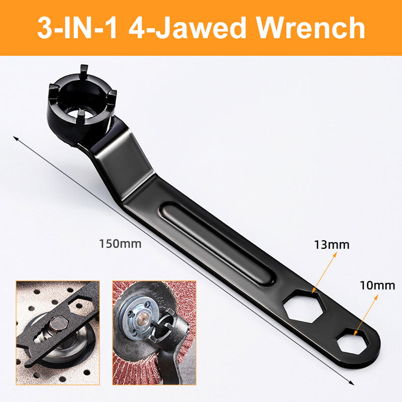 High Hardness Angle Grinder 4-Jawed Wrench