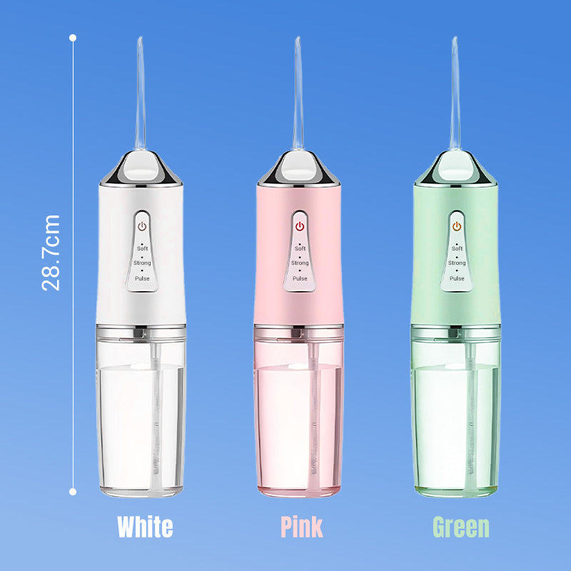 Electric pulse water flosser, powerful water flow penetrates into the teeth gaps, MAX cleaning power!