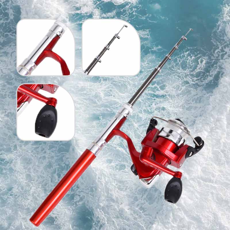 🔥Limited time low price🔥Portable pen style ice fishing rod set